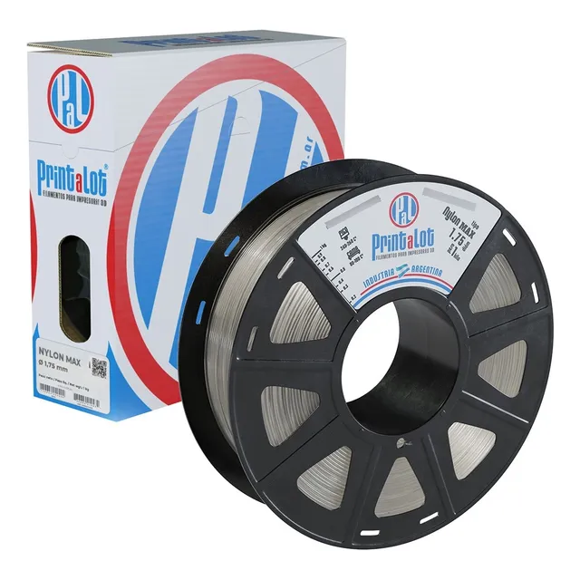 Filamento Para Impresoras 3d Nylon Max® 1kg :: Printalot Color Natural