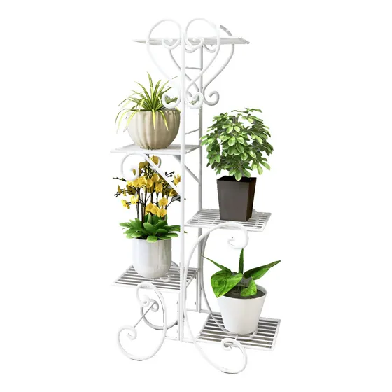 Soporte De 5 Niveles Para Macetas Plantas Decorativo