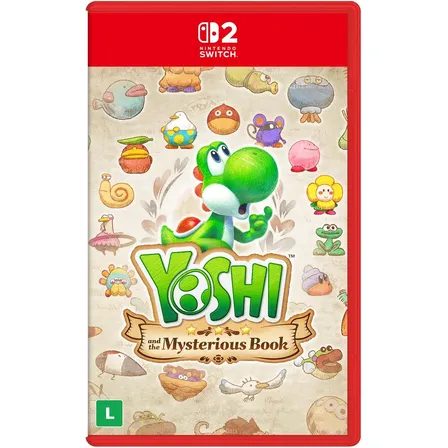 Yoshi And The Mysterious Book Switch 2 Br Midia Fisica
