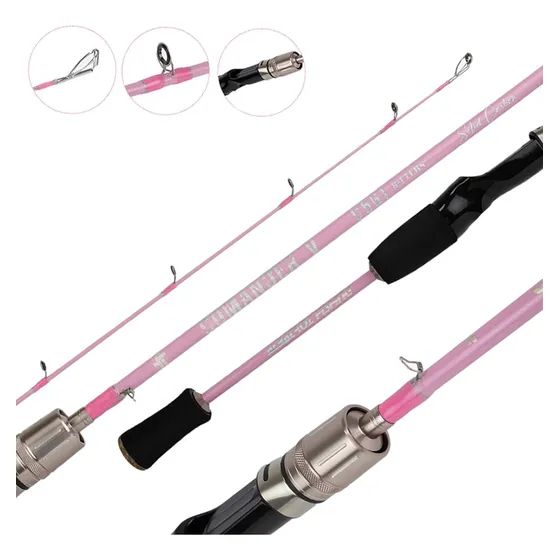 Vara P/ Molinete Albatroz Comander(1,68m) 8-17lbs -inteiriça