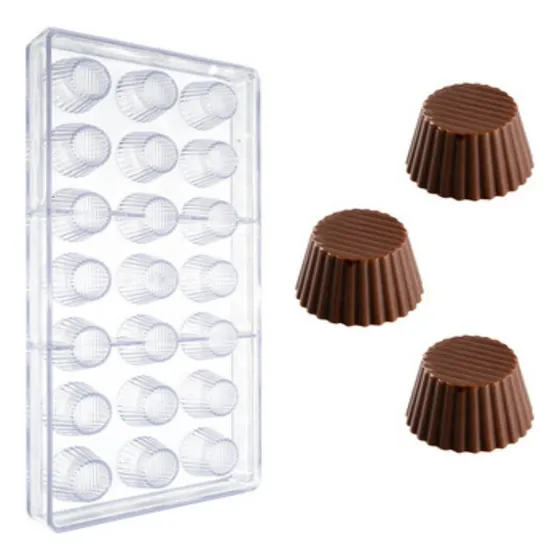 Forma De Chocolate Em Policarbonato / Acrílico Alpino