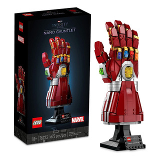Lego Marvel Nano Gauntlet, Iron Man Model Con Infinity Stone Lego Marvel Nano Gauntlet, Iron Man Model Con Infinity Stone