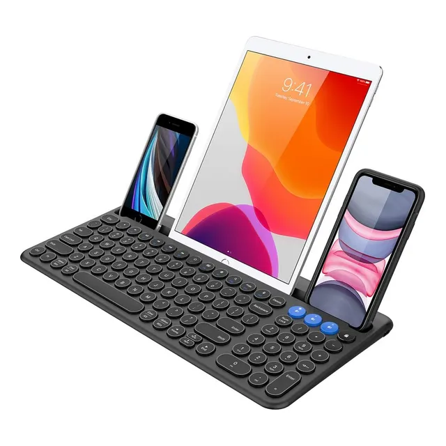 Teclado Bluetooth Universal Multi Dispositivo Compatible