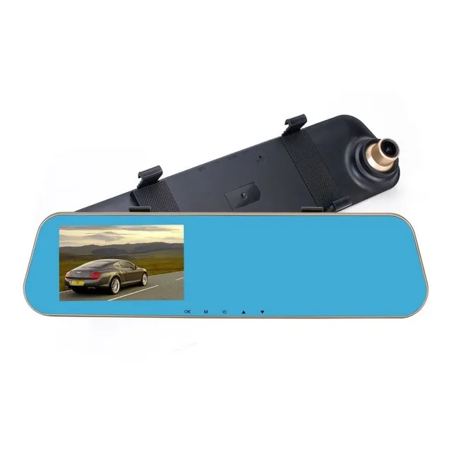 Espejo Retro. Dvr Pantalla 2.8 Pul. Camara Reversa Sencillo