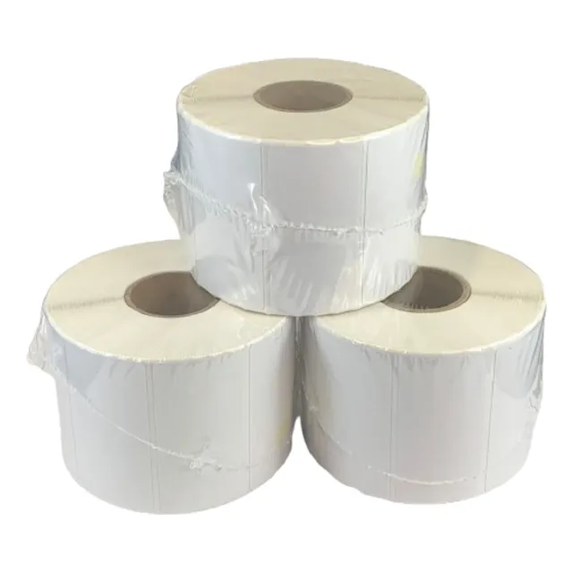 5 Rollos Etiqueta Termica Directa 2x1 O 51x25 Mm