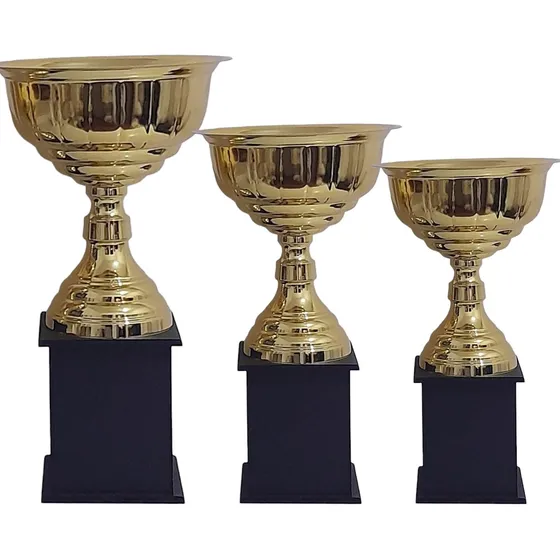 Terna De Copa De Metal 60 50 Y 45cm