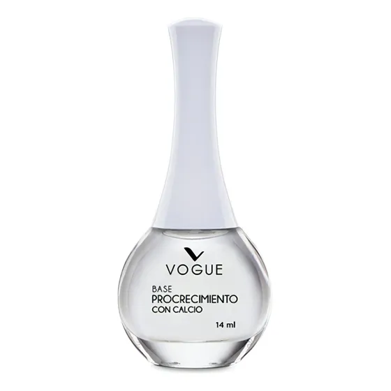 Base Fortalecedora Efecto Spa Para Uñas Vogue 14 Ml Color Procrecimiento