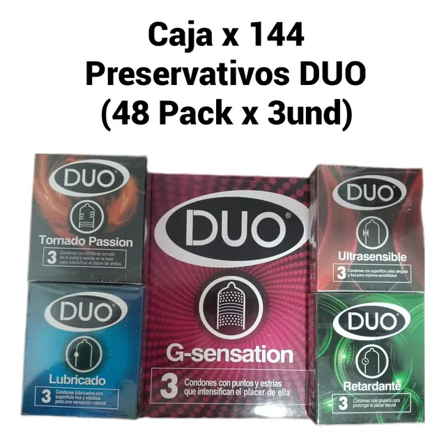 Cja 144 Preservativo Condon Duo