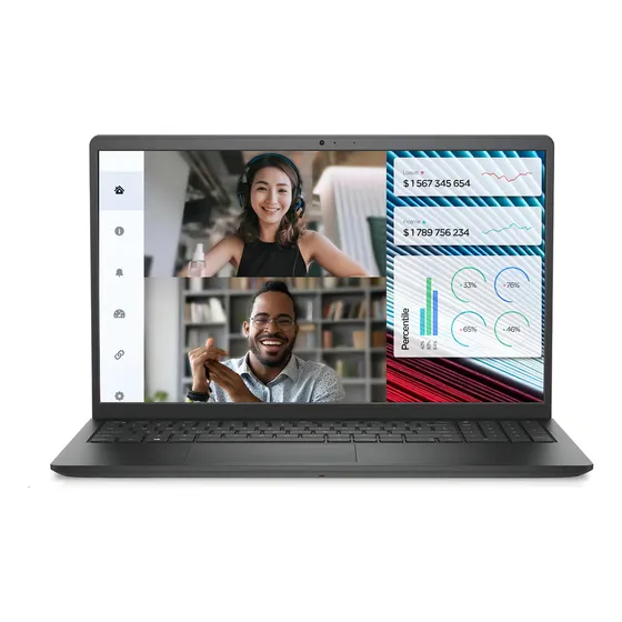 Notebook Dell Vostro 3520 15.6 I3 12va 8gb SSD 256gb Win 11 Black