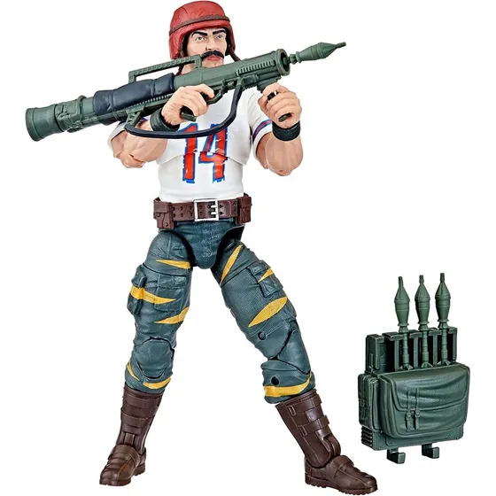 Serie clasificada de Gi Joe David L. Bazooka Tiger Force F4756