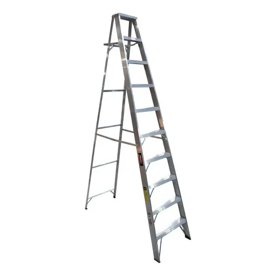 Escalera de Aluminio de Tijera 9 Escalones 77-27