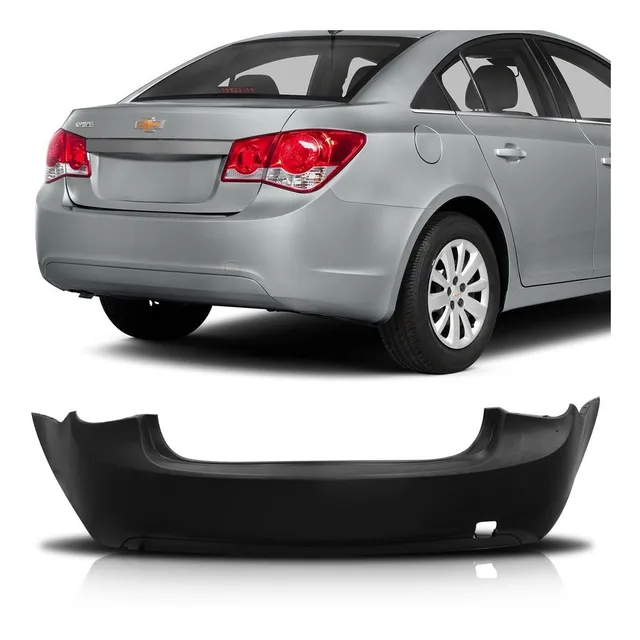 Parachoque Traseiro Cruze Sedan 11 A 15 2016 Sem Furo Sensor