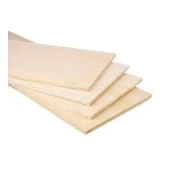 Madera Balsa En Plancha De 1 Mm 7,6 Cm X 91,5 Cm