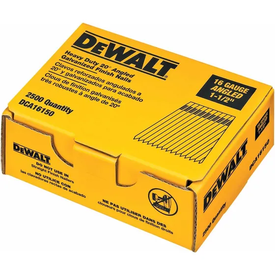 Clavos Dewalt, 20 Grados, 1-1/2 Pulgadas, Galvanizados, 2...