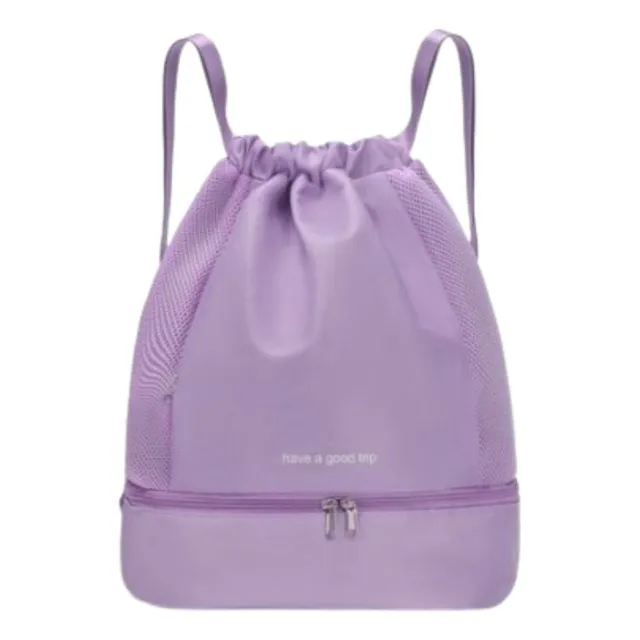Mochila Saco Bag Fechamento Cordão Esportes Academia Trilha