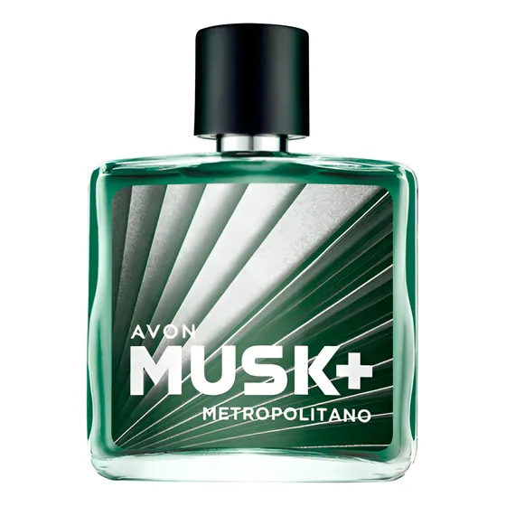 Avon Musk+ Metropolitano 75ml Colonia Masculina