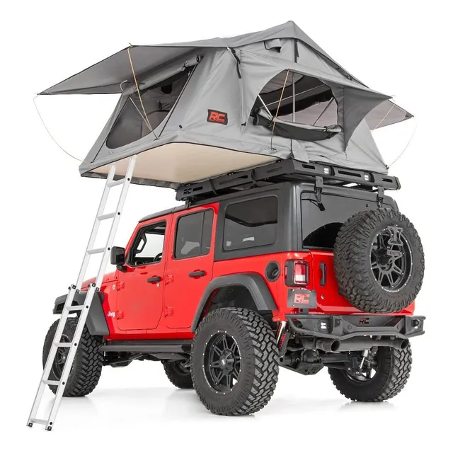 Rough Country Tienda Techo Montaje Rack Accesorio 12 V Kit