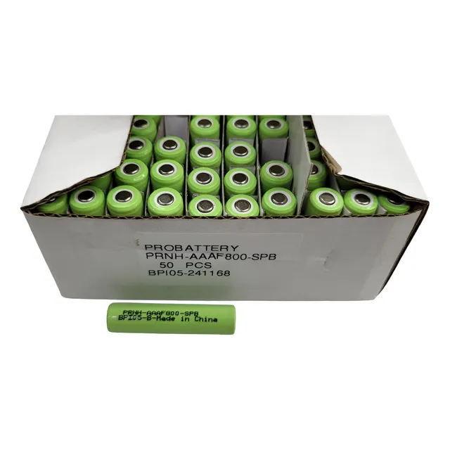 Pila Aaa 800 Mah 1.2v Ni-mh P/ Armado De Celdas Industriales