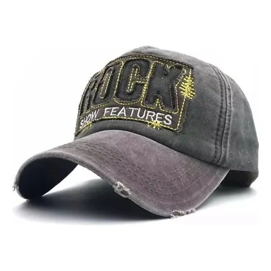 Gorra Vintage Retro Cap Gastada Rock Importada Diseño