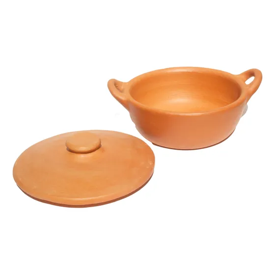 Olla Barro Cocido Chica - 2 Litros - Cocción Similar Essen