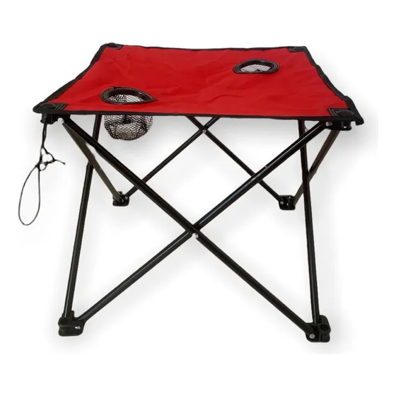 Mesa Plegable De Playa Camping Y Exterior Con Funda 10pcs