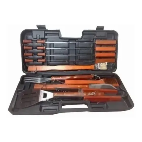 Set Parrillero De 18 Piezas Completamente Nuevo