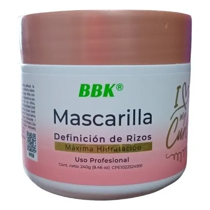 Mascarilla Bbk I Love My Curls 240gr