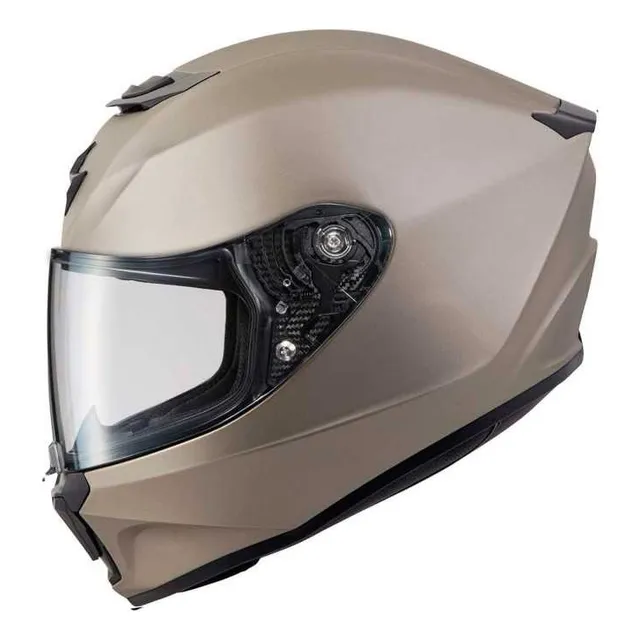 Casco Scorpion R420 Titanium Visor Transparente