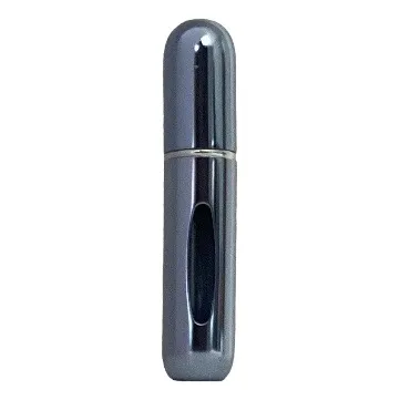 02 Atomizadores Para Perfume Elegante De Aluminio