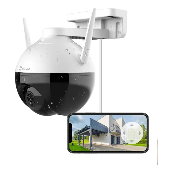 Cámara De Seguridad Ezviz C8c 360° Outdoor Wifi 256gb Ip65