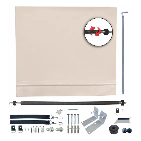 Kit Toldo De Mola Enrola Sozinho 3,00 X 2,50 Sem Tubos