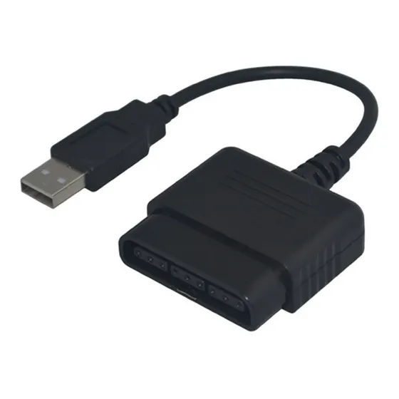 Adaptador Usb Para Controles Playstation Ps2 Ps1 No Pc Ps3