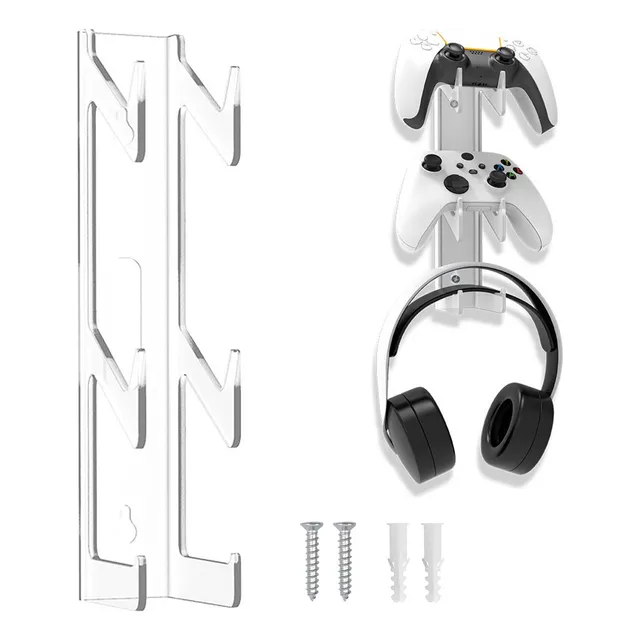 Base Soporte De Pared Para Controles Xbox Ps4/5 Y Audífonos