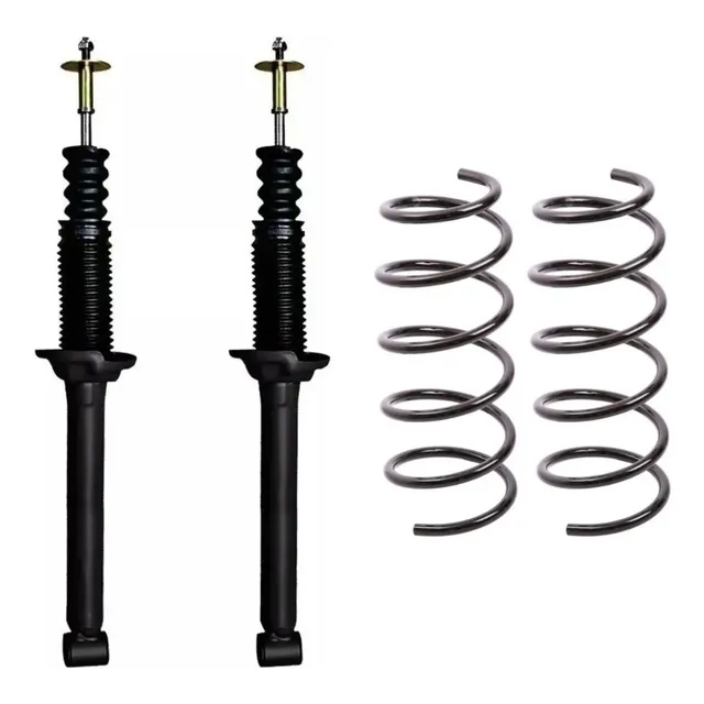 Amortiguadores Espirales Reforzados Gol G2 G3 G4 Confort Kit