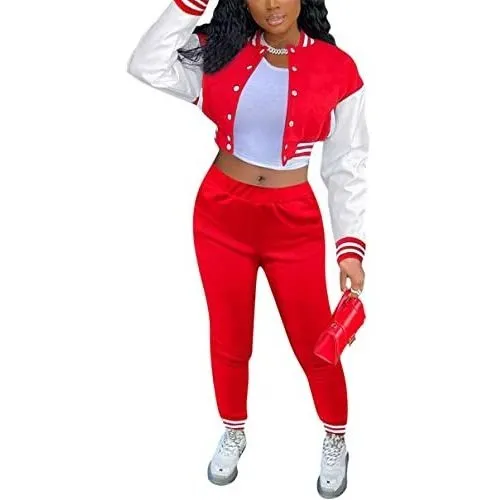 Mujer 2 Piezas Trajes De La Hebilla Articular Q6q8x