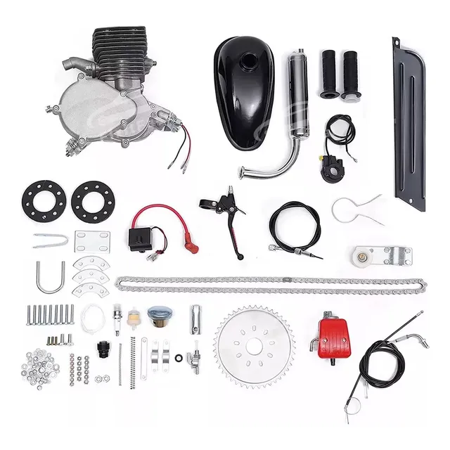 Fixitfast 100CC1E48F Kit Motor Gasolina 100cc 2 Tiempos para Bicicleta 2000W