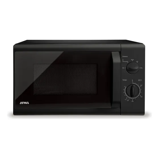 Microondas Rotativo Atma Matrb20uap 20 L 700w