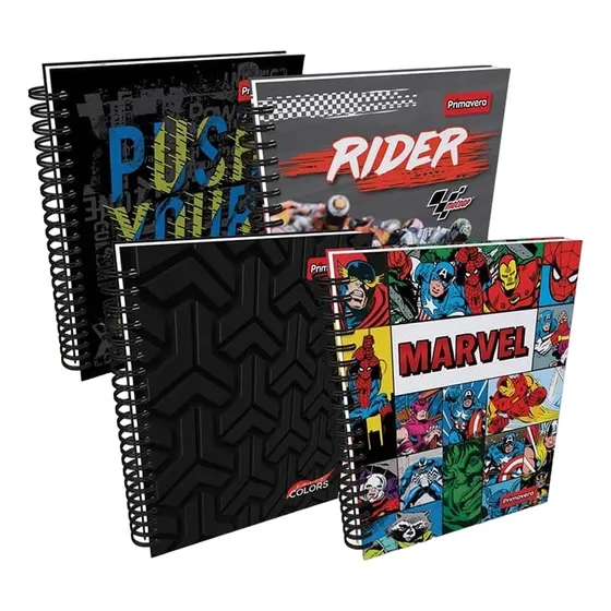 Cuaderno 7 Materias Grande Argollado Hombre 175 Hojas Norma