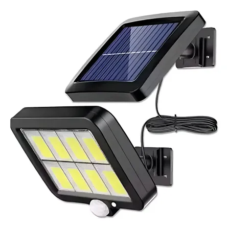 Refletor Luminária Goldensky Gs-8120s Preta Preto Branco