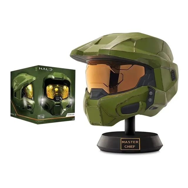Casco Spartan Master Chief Con Luces Led Halo Original