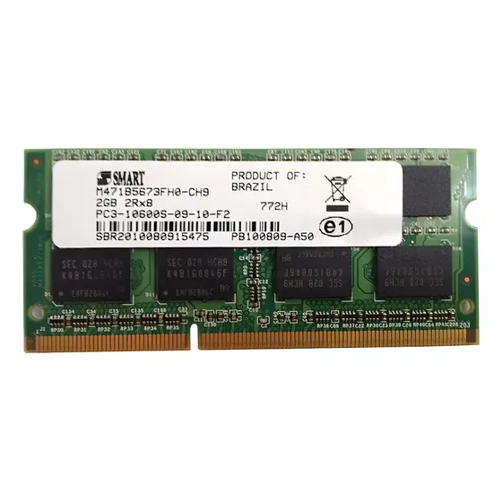 Memória Ddr3 Smart 2gb 2rx8 Pc3 10600s 1333mhz