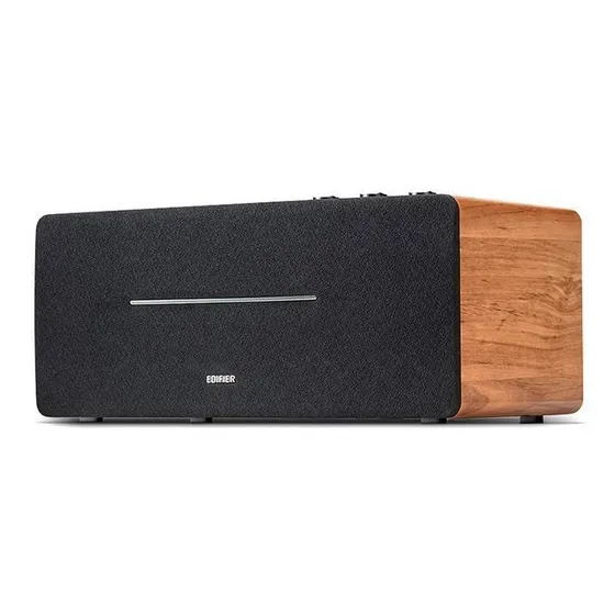 Parlante Edifier D12 70w Rms Bluetooth Madera Tranza