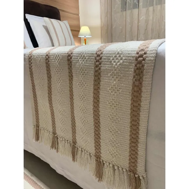 Peseira De Cama Algodão Casal/queen Grossa, Pesada E Macia!