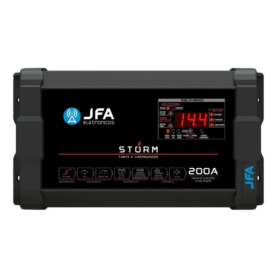 Fonte Jfa 200 Storm Monovolt Volt/amp Para Módulo Automotivo