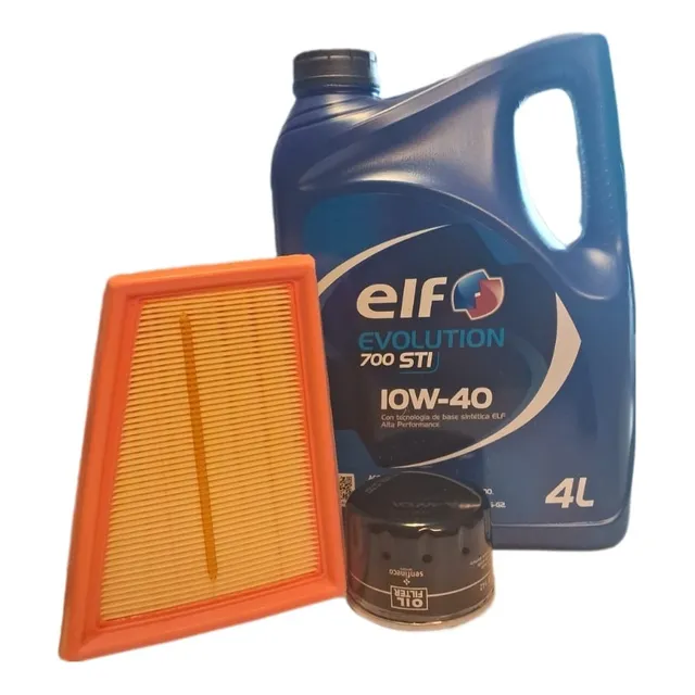 Kit Filtros Aceite, Aire + Aceite Elf 4l Renault Duster. L46