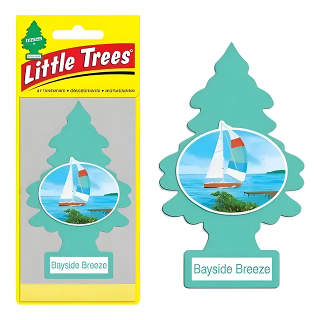 5 Little Trees Bayside Breeze Odorizador Usa Original Un.