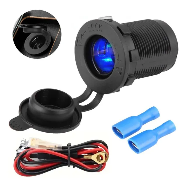 Enchufe Encendedor Toma Corriente 12v 24v Auto Camion Camper