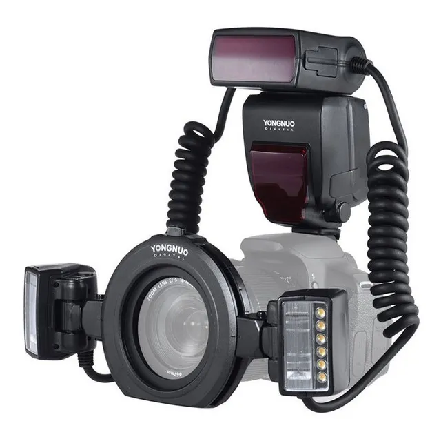 Yongnuo Yn-24ex Macro Twin Flash Ttl Para Camaras Reflex 