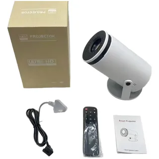 Proyector Mini Fij Sin Android Wifi Projector Hy300 6000lm Blanco