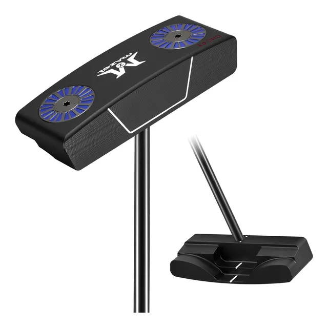 Mazel Putter Golf Pie Eje Grafito Para Hombr Mujer Centro Un